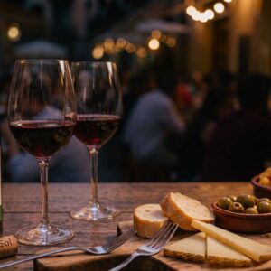 Pianobar, tapas og vin - Gårdcaféen Aarhus